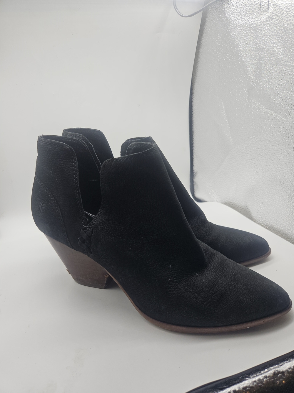Frye Reina Cut Out Ankle Boots Womens Size 10M